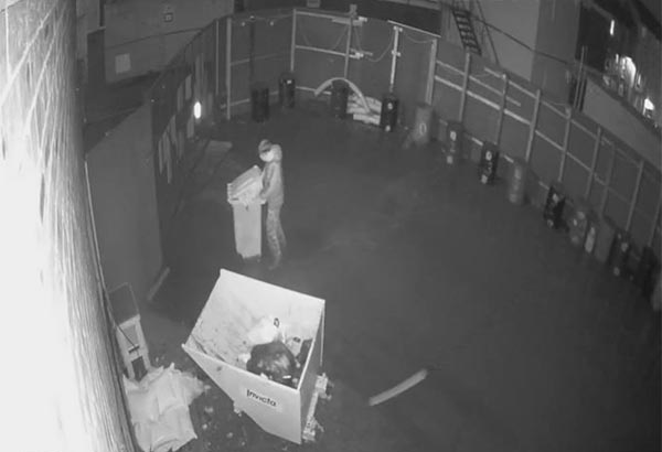 CCTV Monitoring Leads to Arrest of Intruder