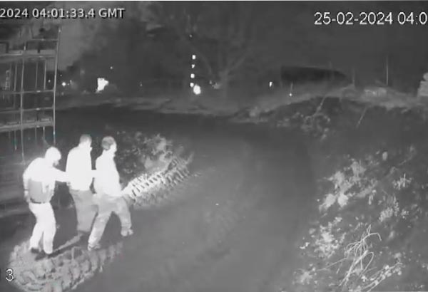 Security Monitoring Helps Protect Closed Building Site From Intruder