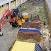 CCTV Monitoring Identifies Intruders At Protected Building Site.