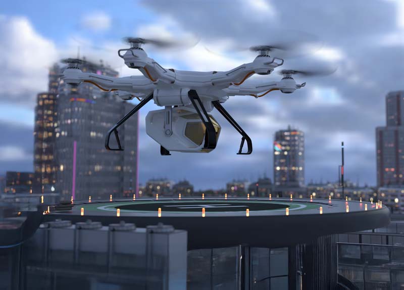 Drone Security - Integrated Aerial Monitoring